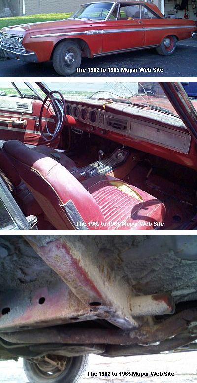 1964 Plymouth Sport Fury original unrestored