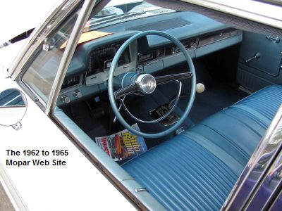 1965 Plymouth Fury III interior at the 3rd Annual Halloween Car Show