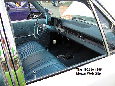 1965 Plymouth Fury III interior at the 3rd Annual Halloween Car Show