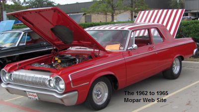 1964 Dodge passenger side at the 3rd Annual Halloween Car Show