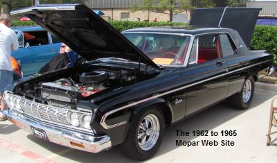 1964 Plymouth Fury passenger side at the 3rd Annual Halloween Car Show