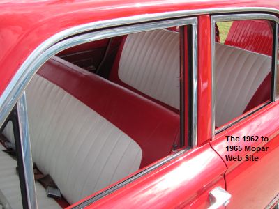 1964 Plymouth Valiant Station Wagon interior at the 3rd Annual Halloween Car Show