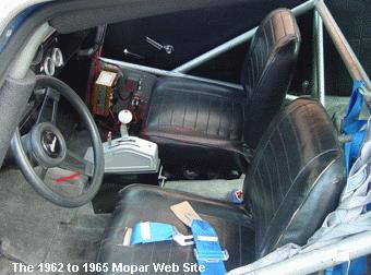 1965 Plymouth A990 driver side interior