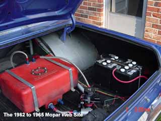 1965 Plymouth A990 trunk
