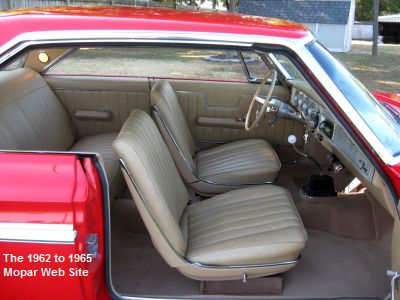 1964 Plymouth Fury interior