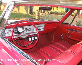 1964 Dodge 440, interior