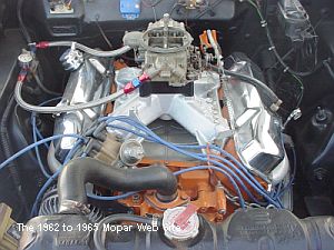 1963 Dodge Polara engine