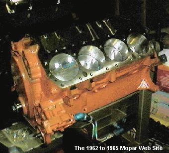 engine 1965 Plymouth  Satillite