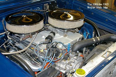 1964 Plymouth Fury, engine