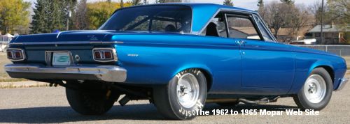 1964 Plymouth Fury, passenger side rear