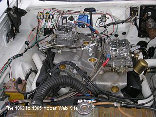 1963 Plymouth engine