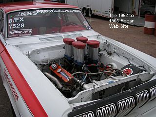 1963 Dodge Max Attack engine