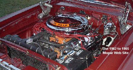426 Hemi in a 1965 Dodge Coronet 440 convertible