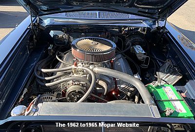 1963 Plymouth Fury engine
