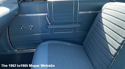 1963 Plymouth Fury front interior