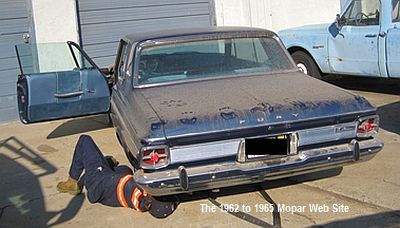 1963 Plymouth Fury comes out of storage
