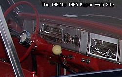 1964 Dodge Polara interior dash