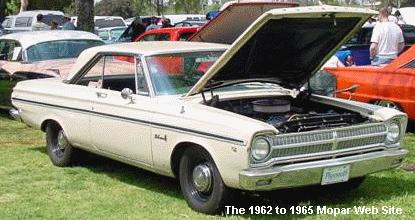 1965 Plymouth B Body