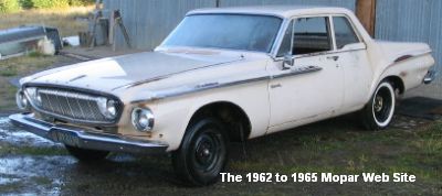 1962 Dart driver side